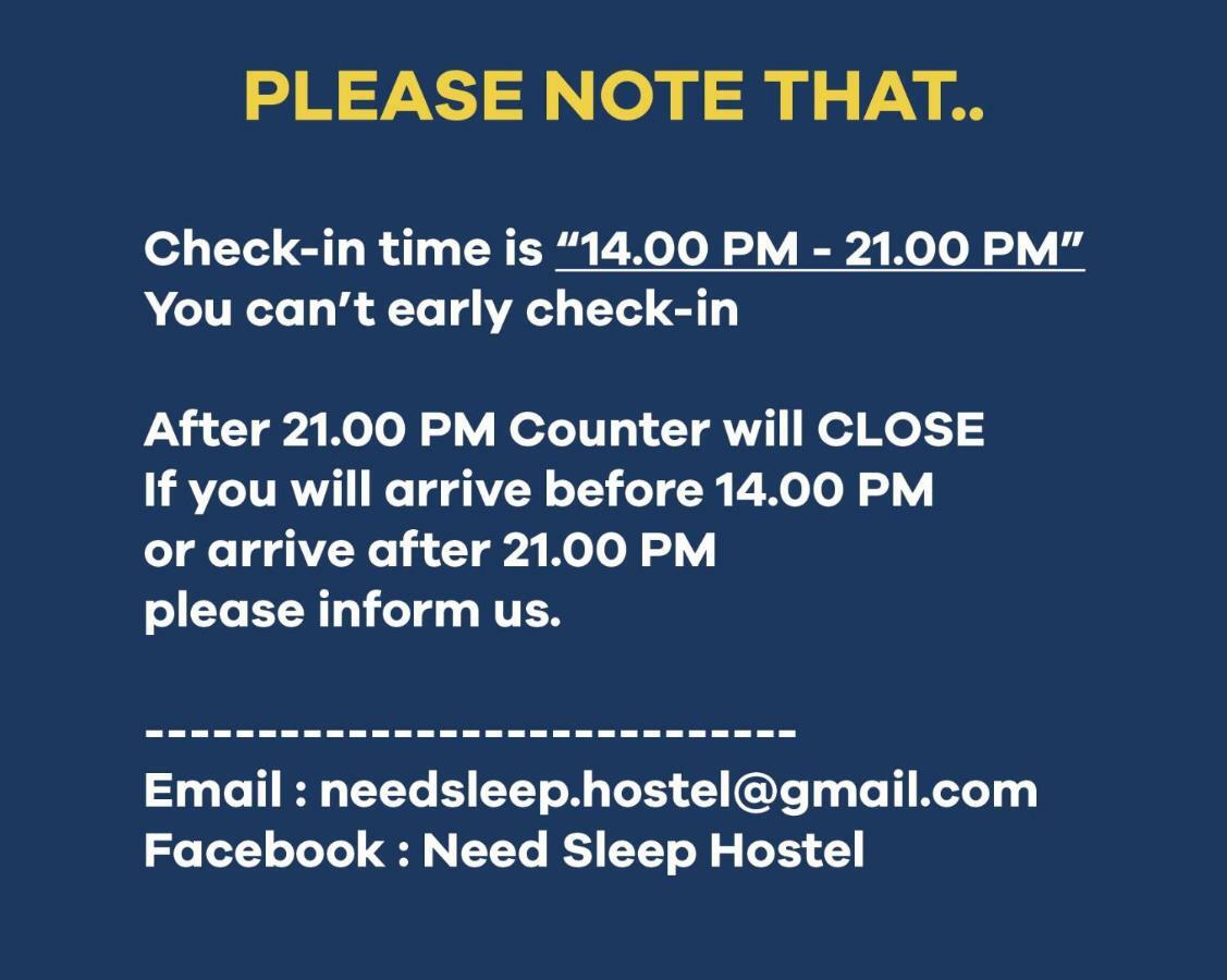 Need Sleep Hostel Bangkok Luaran gambar